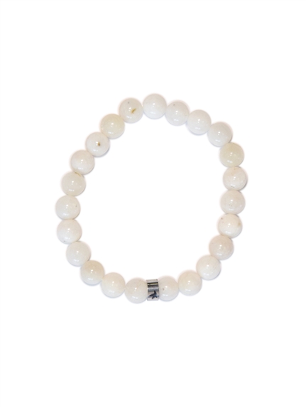 Bracelet Pierre de Lune Perles rondes 8 mm 1