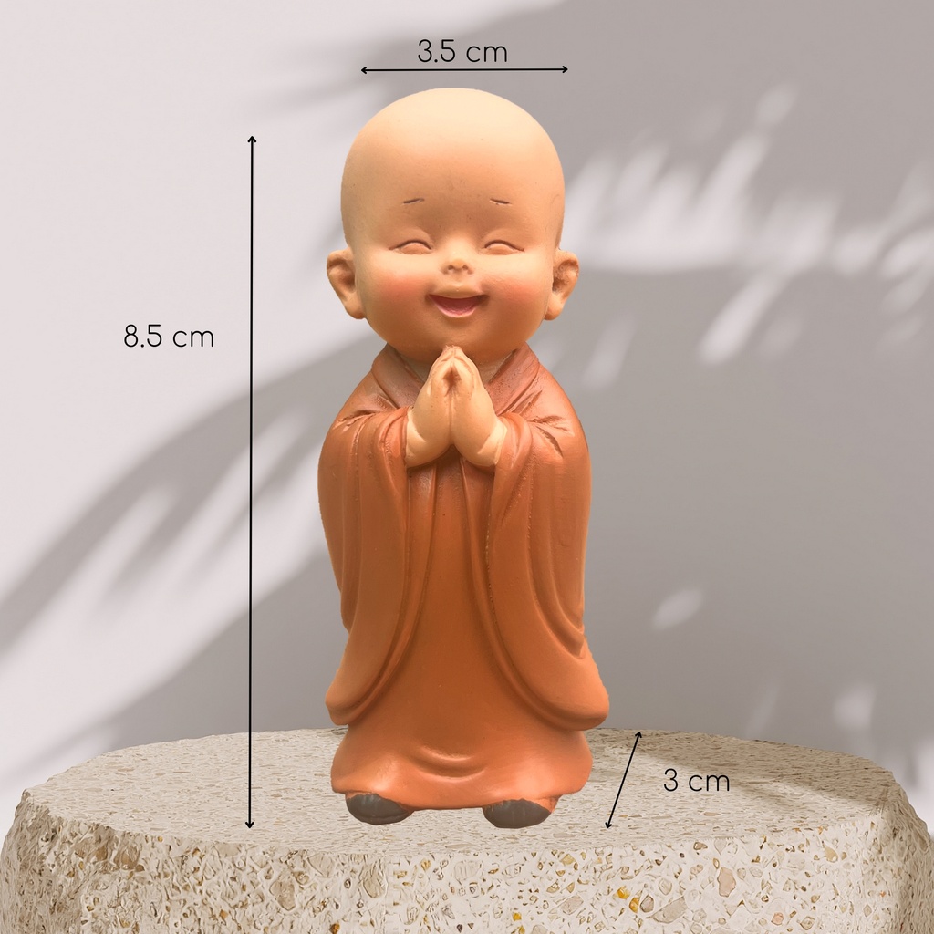 Statue Bébé Bonze Prieur - SM-23P2 — vue 3/4