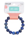 Bracelet Lapis Lazuli Perles rondes 12 mm 2