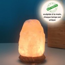 Lampe USB  en Cristal de Sel d'Himalaya Rock — vue 3/4