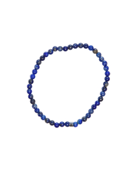 Bracelet Lapis Lazuli Perles rondes 4 mm 1