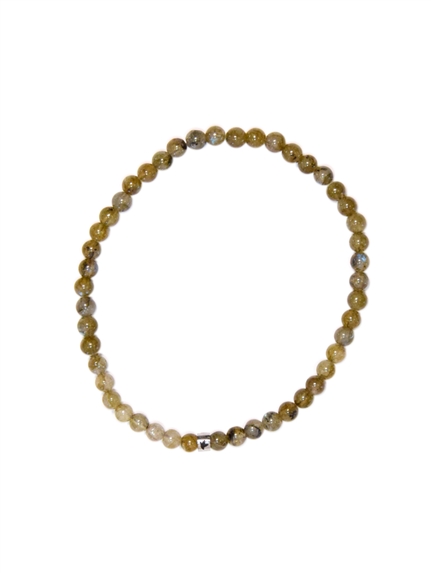 Bracelet Labradorite Perles rondes 4 mm 1