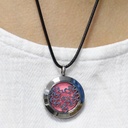 Collier d'Aromathérapie Love — vue de profil