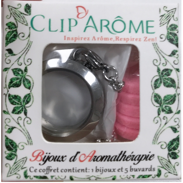 Collier d'Aromathérapie Love — vue arrière