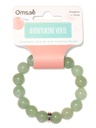 Bracelet Aventurine Verte Perles rondes 12 mm 2