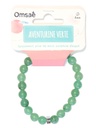 Bracelet Aventurine Verte Perles rondes 8 mm 2