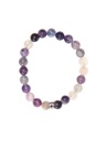 Bracelet Fluorite Perles Rondes 8 mm 1