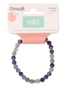 Bracelet Fluorite Perles rondes 6 mm 2