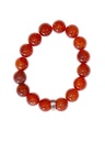 Bracelet Cornaline Perles rondes 12 mm 1