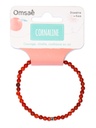 Bracelet Cornaline Perles rondes 4 mm 2