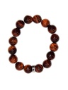 Bracelet Oeil de Taureau Perles rondes 12 mm 1