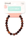 Bracelet Oeil de Taureau Perles rondes 8 mm 2