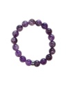 Bracelet Améthyste Perles rondes 10 mm 1