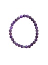 Bracelet Améthyste Perles rondes 6 mm 1