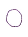 Bracelet Améthyste Perles rondes 4 mm 1