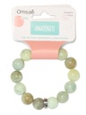 Bracelet Amazonite Perles rondes 14 mm 2