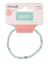 Bracelet Amazonite Perles rondes 4 mm 2