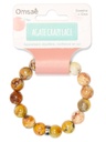 Bracelet Agate Crazy Lace Perles rondes 12 mm 2