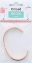 Bracelet cuivre avec Aimants Jonc plat strié 2