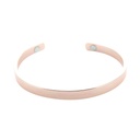 Bracelet cuivre avec Aimants Jonc plat 3