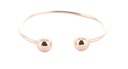 Bracelet cuivre avec Aimants Jonc rond et boules 1