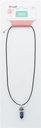 Collier Sodalite Pointe Cordon Noir 2