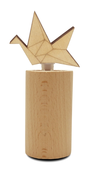 Diffuseur par Capillarité en Bois Oiseau Origami 1