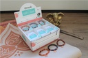 Bracelet Perles Rondes 8mm et Pendentif Dosha 1