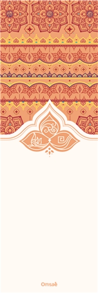 Tapis de Yoga en PVC Imprimé Ayurvéda 1