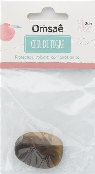 Pierre roulée Oeil de Tigre Taille L 2
