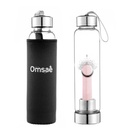 Bouteille en Verre Pointe Quartz Rose 2