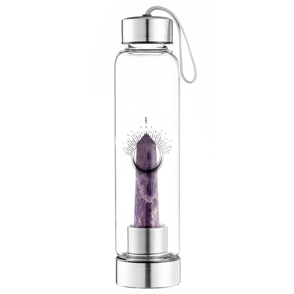 Bouteille en verre Pointe Améthyste 1