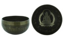 Coffret Bol Chantant Traditionnel Gravure Bouddha Diamètre env. 14 cm 2