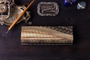 Carnet Siyah – Paperblanks Midi non ligné – détail du motif