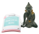 Statuette Bouddha Varada Mudra en Laiton Vert antique 7,5 cm 2
