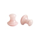 Coffret Masseurs Gua Sha en Quartz Rose Assortiment de 2 3