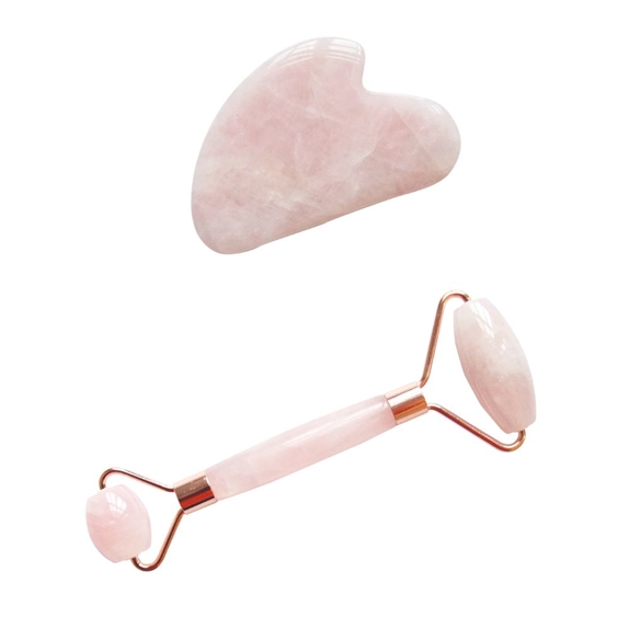 Coffret Massage Quartz Rose pour le Visage 3