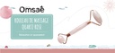 Rouleau de Massage en Quartz Rose 2