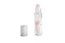 Roll-on pour Huiles Essentielles en Quartz Rose 1