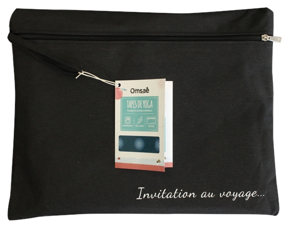Tapis de Yoga Voyage avec Housse de Transport 4