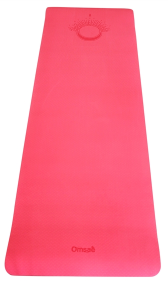 Tapis de Yoga en TPE Fuschia 1