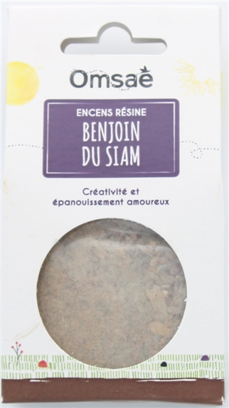 Encens résine en grains Benjoin du Siam 50 g 2