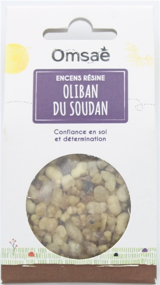 Encens résine en grains Oliban du Soudan 50 g 2