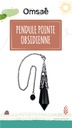 Pendule Pointe Obsidienne Noire et Métal argenté vieilli Design Witch 2