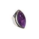 Bague Améthyste Argent 925 Méthystos T53 1