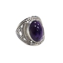 Bague Améthyste Argent 925 Alaka T53 1