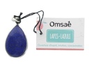 Pendentif Lapis Lazuli Argent 925 Forme goutte Grand modèle 2