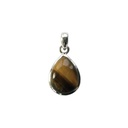 Pendentif Oeil de Tigre Argent 925 Forme goutte Petit modèle 1