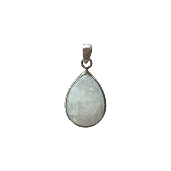 Pendentif Pierre de Lune Argent 925 Forme goutte Petit modèle 1