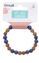 Bracelet Lapis Lazuli et Rudraksha Perles rondes 8 mm 2